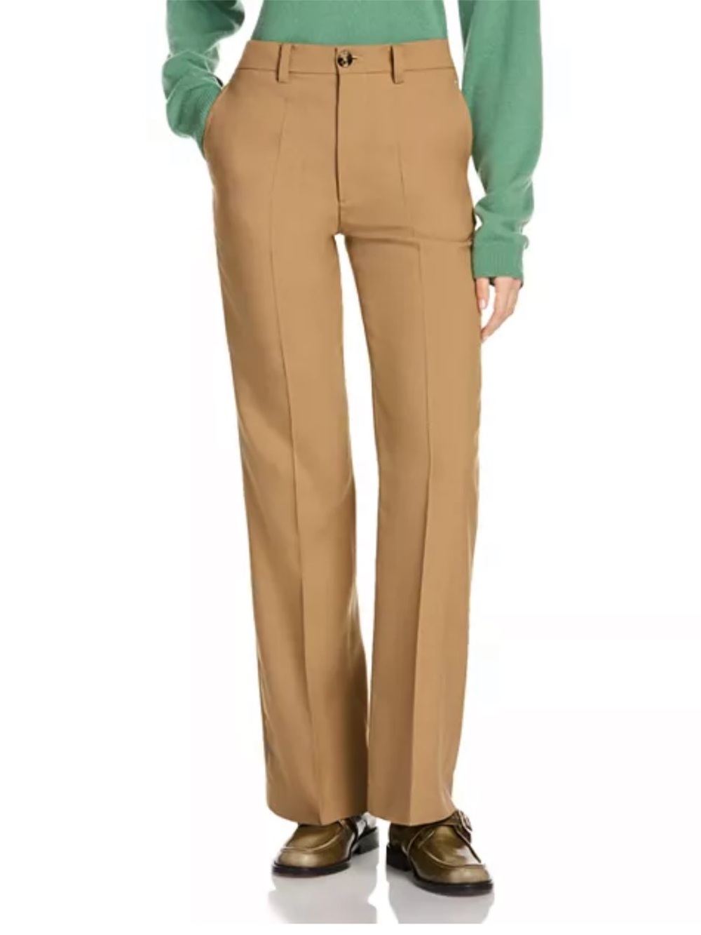 Marni Commessa Wool Blend Trousers Size 46 (US 10) Straight Leg EUC